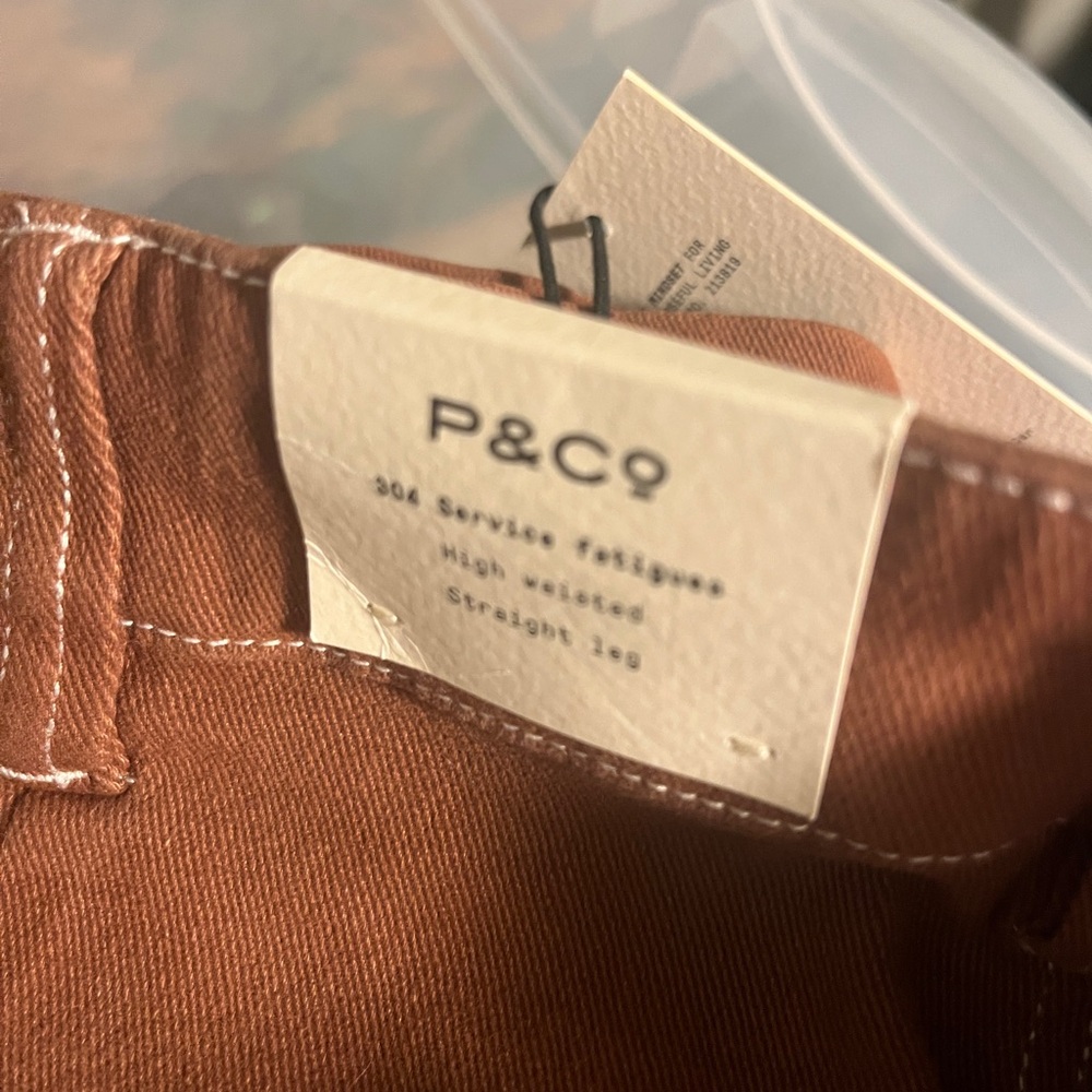 304 Service Fatigue Pants - Rust SIZ UK 18 - Picture 8 of 11